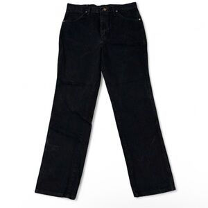 Black Wrangler Cowboy cut Jeans
Slim Fit